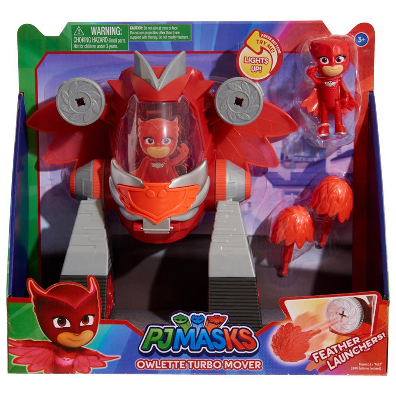 Pj Masks Vehículo Turbo Movers - Owlette