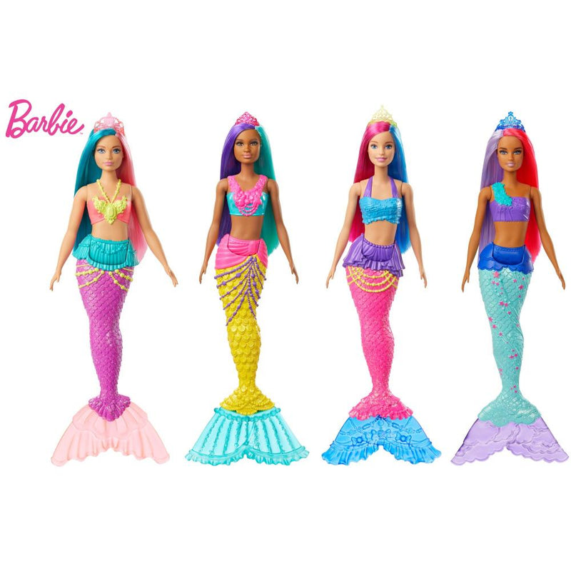 Barbie Dreamtopia Sirena Cabello Lila/Fucsia