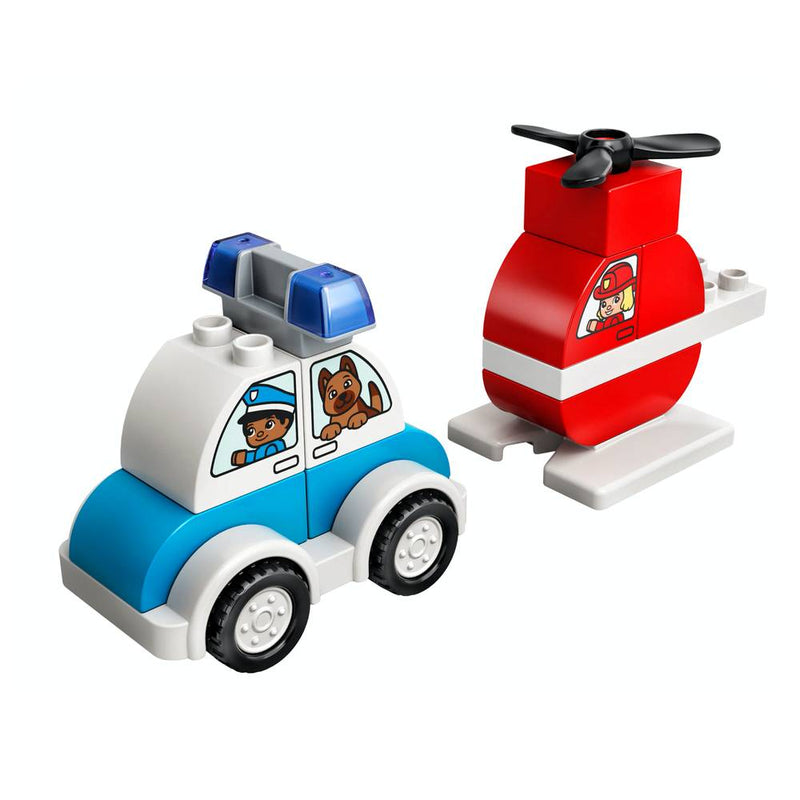 LEGO® Duplo®: Helicóptero De Bomberos Y Auto De Policía_002