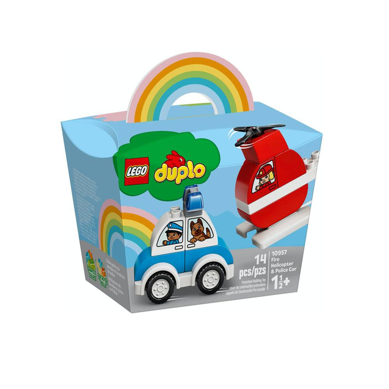 LEGO® Duplo®: Helicóptero De Bomberos Y Auto De Policía_001