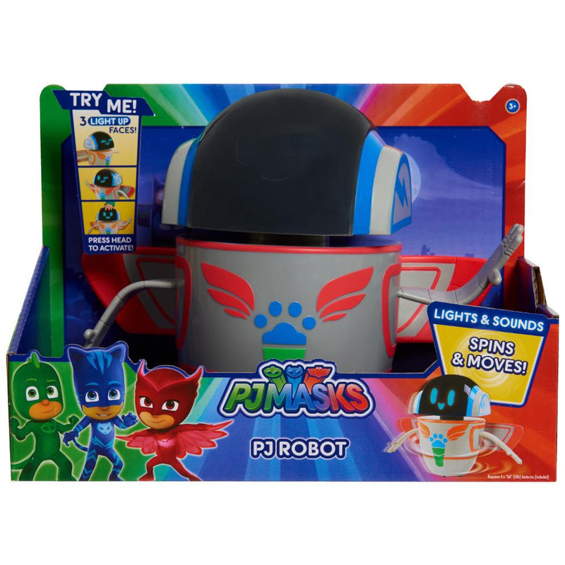 Pj Masks Super Moon Robot Con Luces Y Sonidos