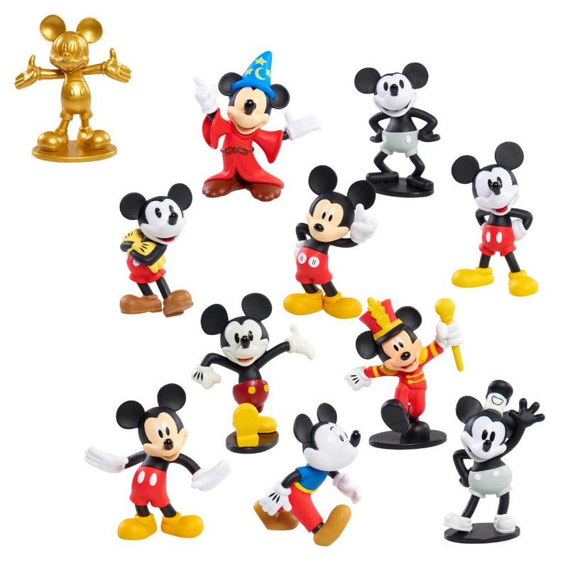 Disney Mickey 90 Años Figura X 2 En Capsula 2,25" Surtido
