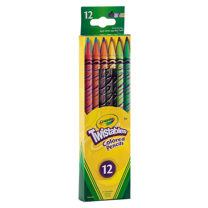 12 Lápices De Color Twistables Crayola