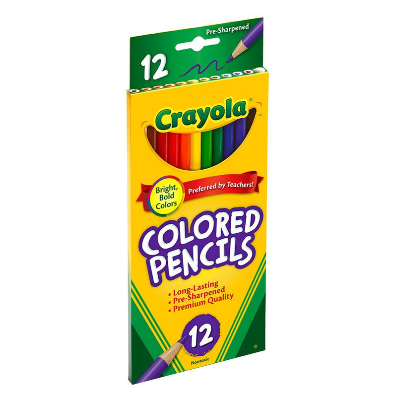 12 Lápices De Color Crayola