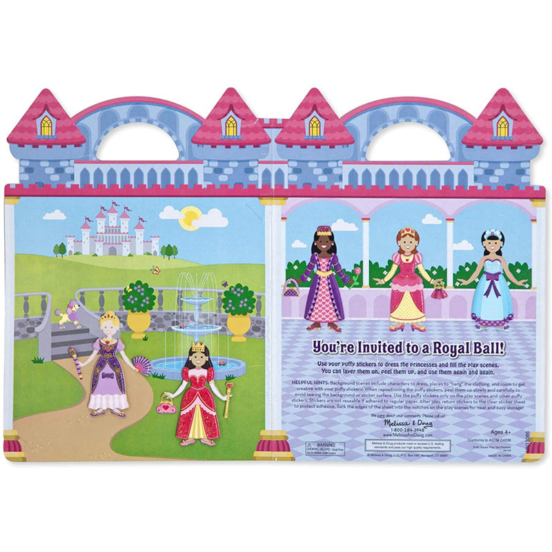 Set De Juego Stickers - Princesas