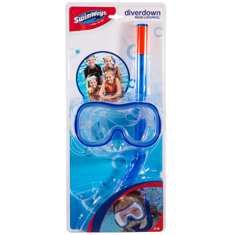 Swimways Máscara para Snorkel Color Azul_001